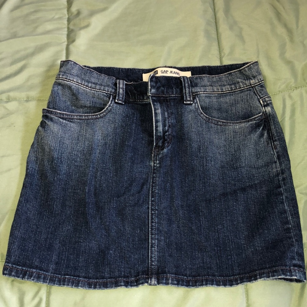 GAP jean skirt